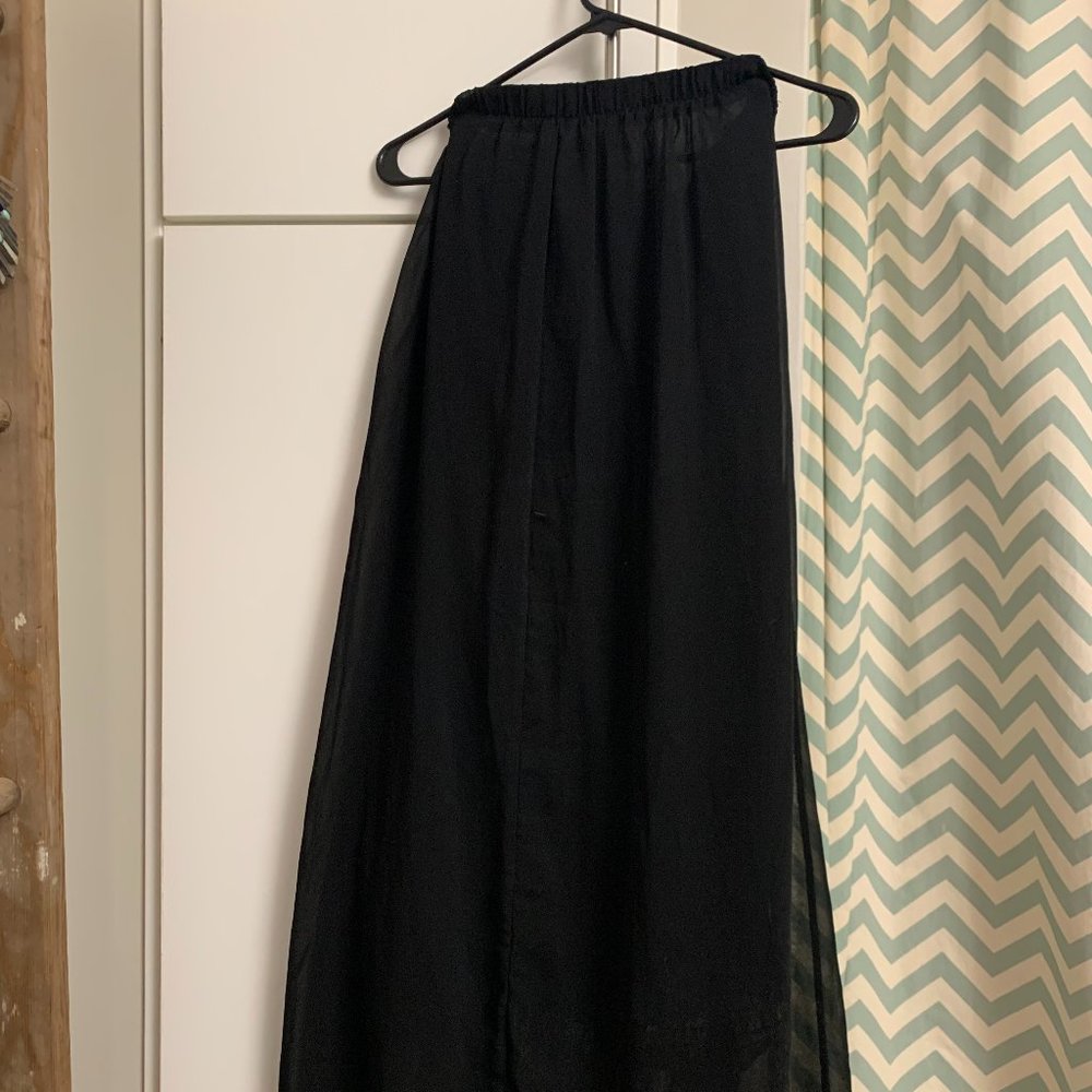 Forever 21 Black Maxi Skirt